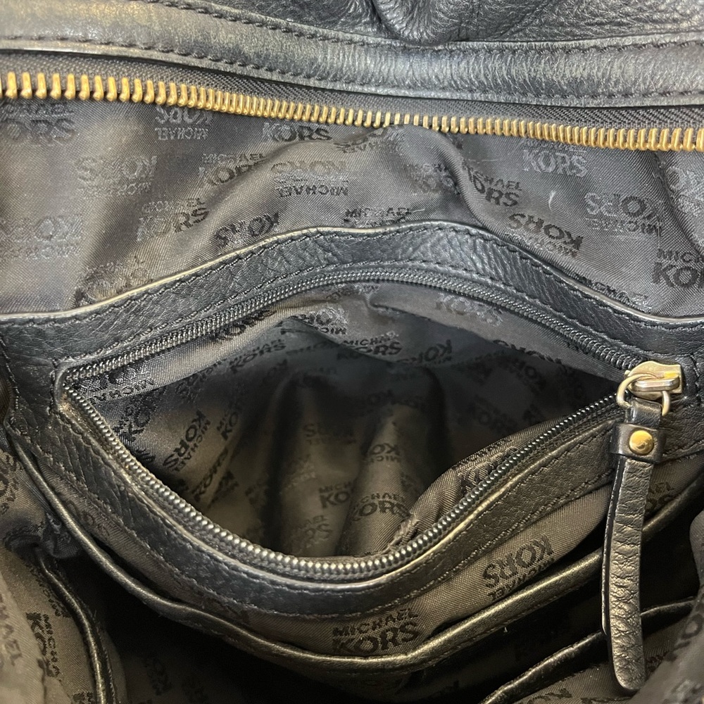 Michael Kors Black Buckle Satchel - Picture 7 of 15